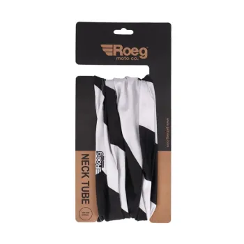 cafe 4 racer - Roeg Striped tunnel offwhite/black - ROEG Tunnels & masks & Tubes 