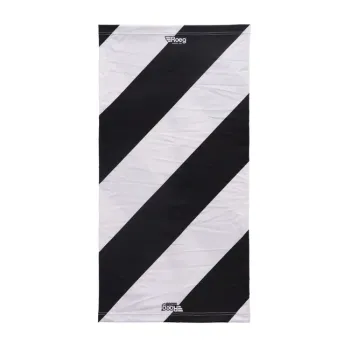 cafe 4 racer - Roeg Striped tunnel offwhite/black - ROEG Tunnels & masks & Tubes 