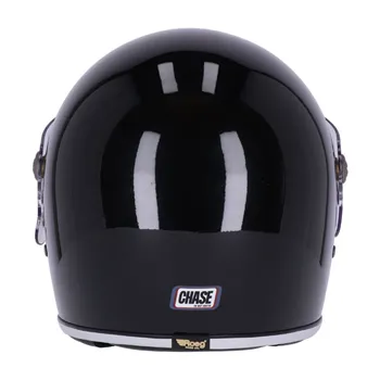 cafe 4 racer - Roeg Chase helmet gloss black - ROEG ROEG Full face 