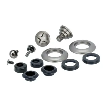 cafe 4 racer - Roeg Chase hardware visor kit gun metal - ROEG Příslušenství 