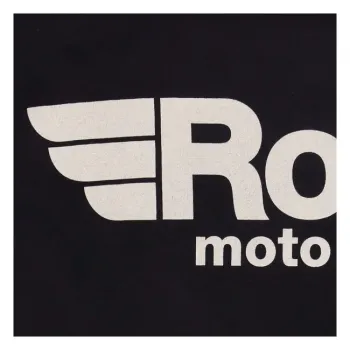 cafe 4 racer - Roeg Howard mikina s kapucňou čierna - ROEG Mikiny s kapucňou 
