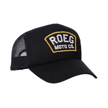cafe 4 racer - Roeg Tuscon trucker cap black - ROEG Šiltovka 