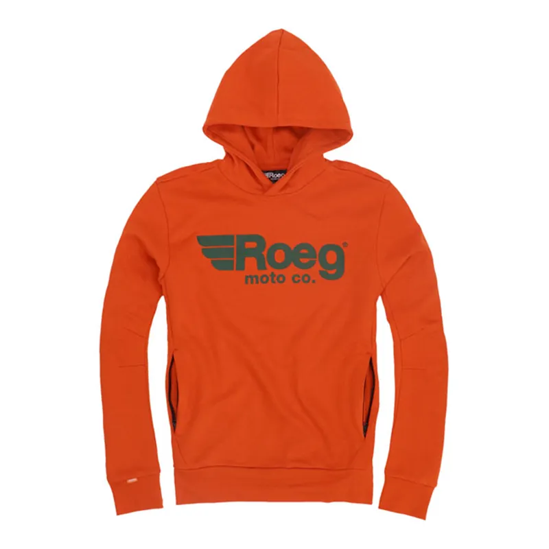 cafe 4 racer - Roeg Howard hoodie orange - ROEG Hoodies 