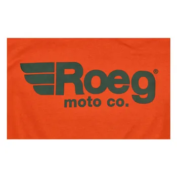 cafe 4 racer - Roeg Howard mikina s kapucňou oranžová - ROEG Mikiny s kapucňou 
