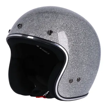cafe 4 racer - Roeg JETT helmet Disco ball silver - ROEG ROEG JETT helemts 