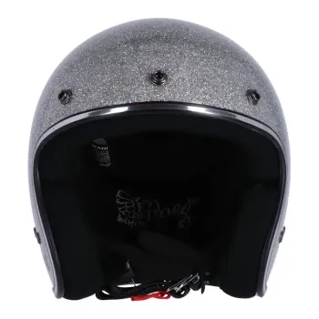 cafe 4 racer - Roeg JETT helma Disco ball stříbrná - ROEG Přilby ROEG JETT 