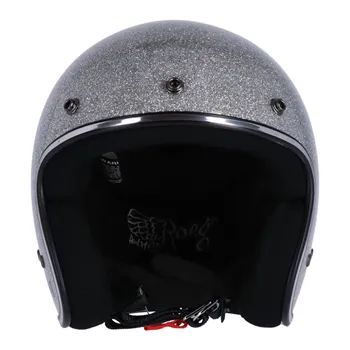 cafe 4 racer - Roeg JETT helmet Disco ball silver - ROEG ROEG JETT helemts 