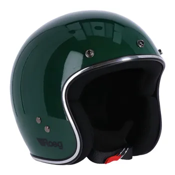 cafe 4 racer - Prilba Roeg Jett pretekárska zelená - ROEG ROEG JETT prilby 