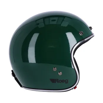 cafe 4 racer - Prilba Roeg Jett pretekárska zelená - ROEG ROEG JETT prilby 