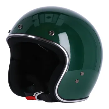cafe 4 racer - Prilba Roeg Jett pretekárska zelená - ROEG ROEG JETT prilby 
