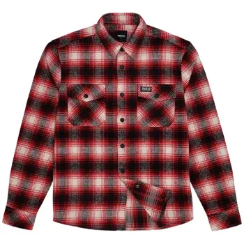 cafe 4 racer - Roeg Blaze Flannel shirt red - ROEG Shirts 