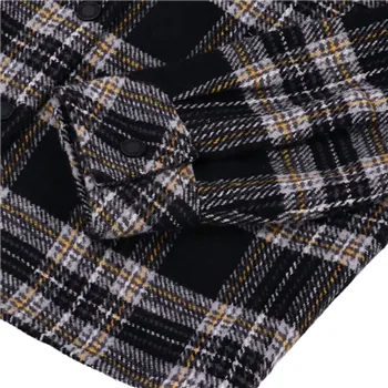 Roeg Blaze Flannel shirt grey