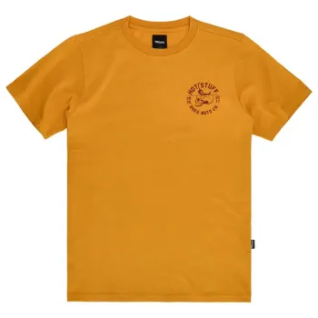 cafe 4 racer - Roeg Pepper t-shirt ochre - ROEG T-Shirts 