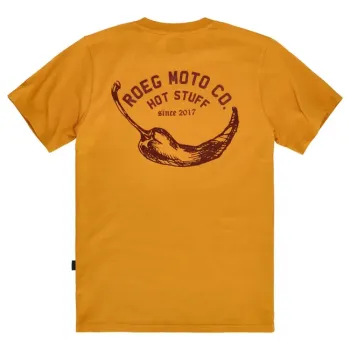 cafe 4 racer - Roeg Pepper tričko okrová - ROEG Tričká 
