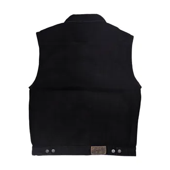 cafe 4 racer - MCS Denim vest black - MCS Vests 