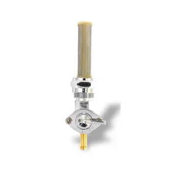 cafe 4 racer - 5 m palivová hadica 6 x 10,5 mm – pozinkovaný opletený kov a modrý drôt - Cafe4Racer Príslušenstvo pre palivový systém 