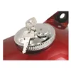 cafe 4 racer - Gas cap with lock. Vented. Chrome - MCS Fuel Caps 