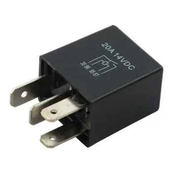 cafe 4 racer - Starter relay, mechanical. Black - MCS Flasher&Starter  Relays  