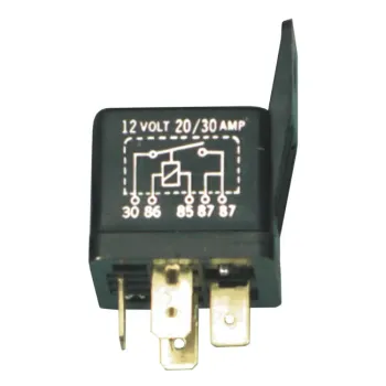 cafe 4 racer - Starter relay, mechanical. Chrome - MCS Flasher&Starter  Relays  