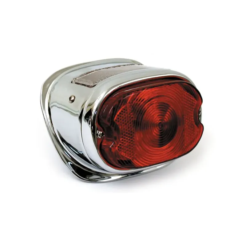 Early 55-72 style taillight. Chrome