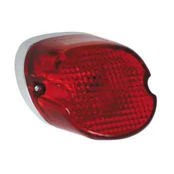 cafe 4 racer - Stripe-run mini LED taillight. Red lens - MCS LED Rear lights 