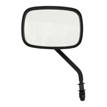 cafe 4 racer - Late OEM style mirror, short stem, left side. Black - MCS Standard mirrors 
