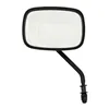 cafe 4 racer - Late OEM style mirror, short stem, left side. Black - MCS Standard mirrors 