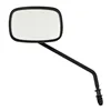 cafe 4 racer - Late OEM style mirror, long stem, left side. Black - MCS Standard mirrors 