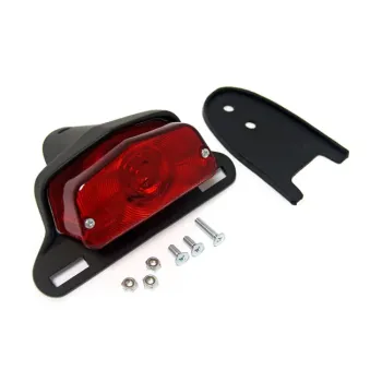 cafe 4 racer - SHIN YO TOMBSTONE Taillight, black - Shin Yo Bulb rear lights 4054783211395