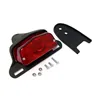 cafe 4 racer - Lucas taillight assembly. With bracket. Black - MCS Bulb rear lights 