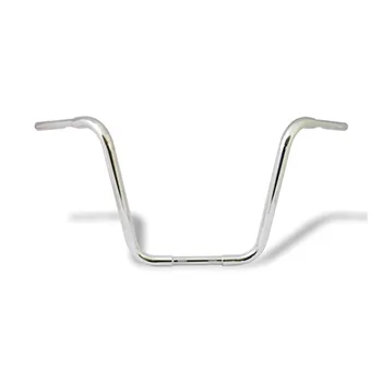 cafe 4 racer - 1-1/4" Buffalo Apehangers, 16" high, chrome - MCS H&D & Custom  