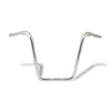 cafe 4 racer - 1-1/4" Buffalo Apehangers, 18" high, chrome - MCS H&D & Custom  