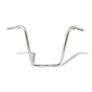 cafe 4 racer - 1-1/4" Buffalo Apehangers, 18" high, chrome - MCS H&D & Custom  