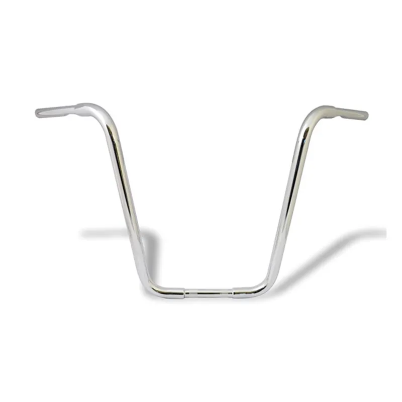 cafe 4 racer - 1-1/4" Buffalo Apehangers, 20" high, chrome - MCS H&D & Custom  