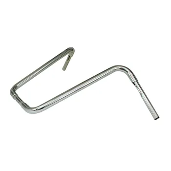 cafe 4 racer - 1-1/4" Buffalo Apehangers, 20" high, chrome - MCS H&D & Custom  