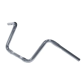 cafe 4 racer - 1-1/4" Apehanger narrow body, 11" rise, chrome - MCS H&D & Custom 