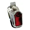 cafe 4 racer - 47-54 Tombstone taillight. Chrome - MCS Bulb rear lights 