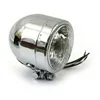 cafe 4 racer - 4 INCH HEADLAMP, H4 - MCS Headlights bottom mount 