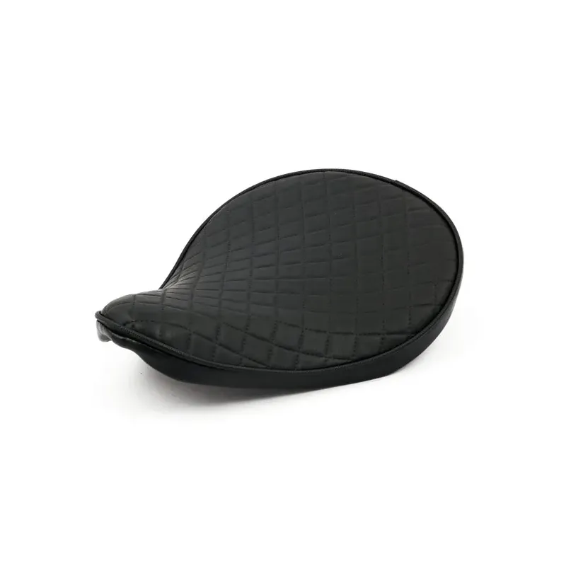 cafe 4 racer - Fitzz, custom solo seat. Black Diamond. Small. 4cm thick - MCS Bobber Solo Seats 