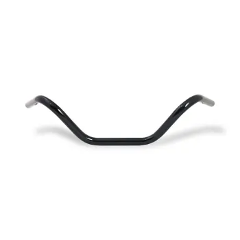 cafe 4 racer - Buckhorn handlebar 1" gloss black - MCS H&D & Custom 