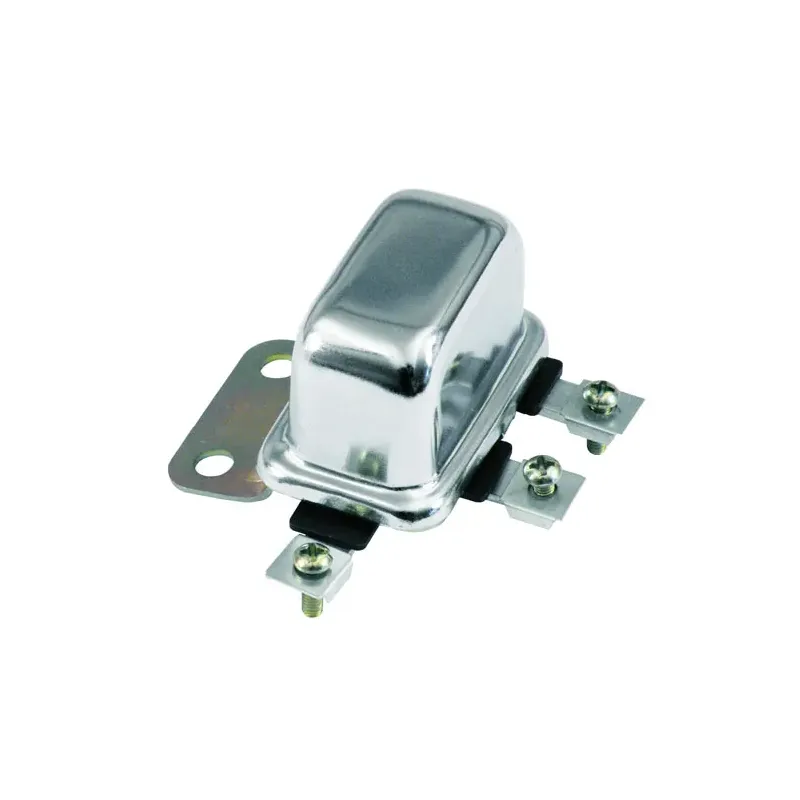 cafe 4 racer - Starter relay, mechanical. Chrome - MCS Flasher&Starter  Relays  