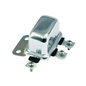 cafe 4 racer - Starter relay, mechanical. Chrome - MCS Flasher&Starter  Relays  