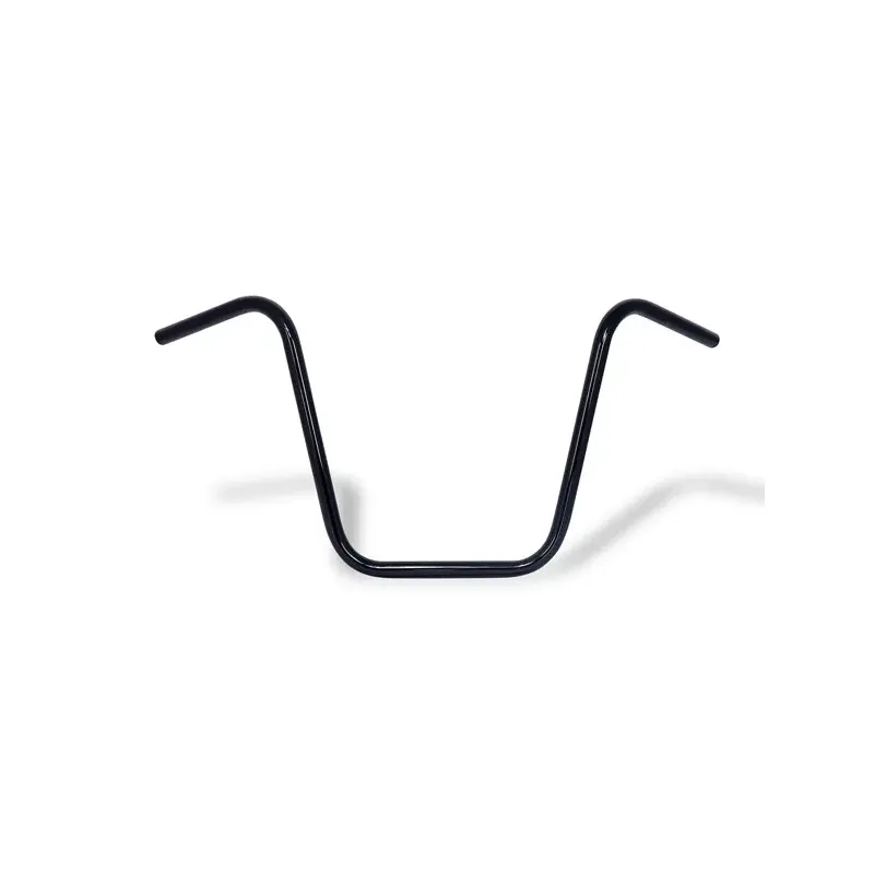 cafe 4 racer - Apehanger handlebar, 16" rise, 1" black - MCS H&D & Custom 
