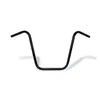 cafe 4 racer - Apehanger handlebar, 16" rise, 1" black - MCS H&D & Custom 