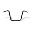 1-1/4" Buffalo Apehangers, 14" high, black