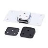 cafe 4 racer - License plate bracket, Flat. Chrome - MCS License plate holders 
