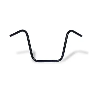 cafe 4 racer - Apehanger handlebar, 14" rise,1" black - MCS H&D & Custom 