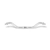 Early 2-piece handlebar. Chrome
