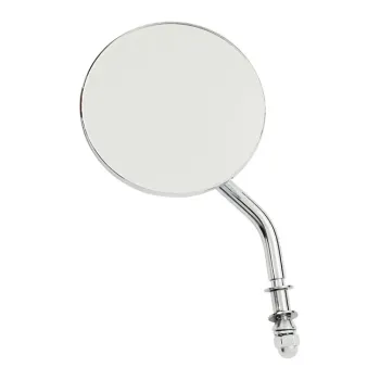 cafe 4 racer - Montana Round mirror, clamp-on, L&R. Chrome - MCS Standard mirrors 