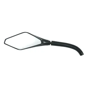 cafe 4 racer - 4" okrúhle zrkadlo na mieru, ľavé, 10 mm. Chróm - MCS Štandardné zrkadlá 